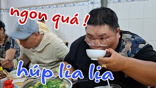 Mập húp nước tới tấp, Quỳnh khờ nhìn thấy chịu không nổi . | gia bảo tv