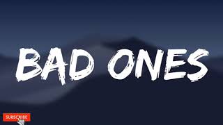 Tate McRae - Bad Ones (Lyrics)