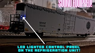 REVIEW VIDEO: HO SCALE SCALETRAINS RIVET COUNTER TRINITY 82' 7883 REEFER!