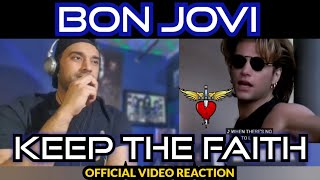 Bon Jovi - Keep The Faith (Official Music Video) - First Time Reaction