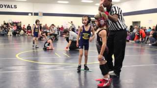 Connors Hammons 43 lb. wrestling