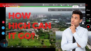 Dji Mavic Mini Lost Connection Max Altitude Test | Maximum height? |India | 2022