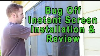 Bug Off Instant Screen Door Review - Better than Magic Mesh Screen