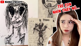 Series Những Bức Tranh Kì Dị Của Trẻ Con (Phần 6 - 9) | NhiNhi Creepy