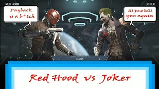 Injustice 2 Red Hood vs Joker (HARD)