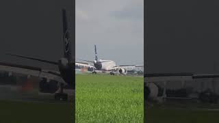 Cockpit view | Lufthansa Airbus A330-300 landing @Lagos airport #aviation #lufthansa #airbus #shorts