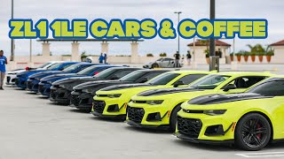 10+ ZL1 1LE's GO TO SOUTH OC CARS AND COFFEE!