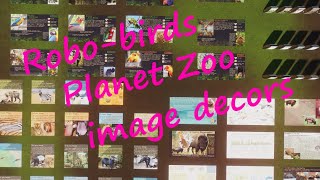 Robo birds Planet Zoo image decors by Robo-Birdie - Planet Zoo Mod