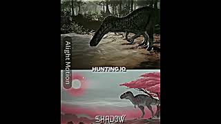 Daspletosaurus vs Suchomimus #edit #dinosaur #jurassicworld #paleontology