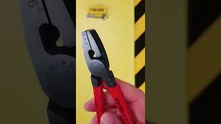 Knipex 97 81 180 Crimpzange für Aderendhülsen mit Fronteinschub