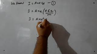 Microscopic form of Ohm's Law