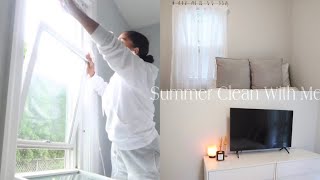 Minimalist Bedroom Summer Clean With Me | 2021 |Tamara Lee