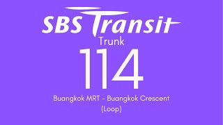 [DEBUT DAY!] SBS Transit Hyperlapses - Trunk Service 114