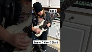 Jam on C Minor 7 Chord clip 3 | #shorts #guitar #guitarist #guitarsolo #chord