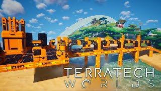 Building a base in the new update of TerraTech Worlds!