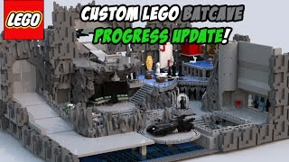 Custom Lego Batcave Progress Update (March 2017)!