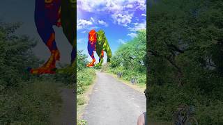 Big Dinosaur chase T-Rex chasing part- 915 #shorts #dinosaur #youtube #dinosaurs #youtubeshorts