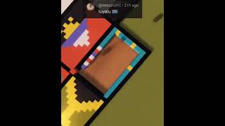 Satysfying video of sand falling Minecraft (Tuvalu) #foryou #minecraft