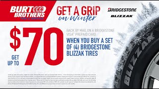 Get a Grip on Winter Tire Sale - Burt Brothers Tires & Service