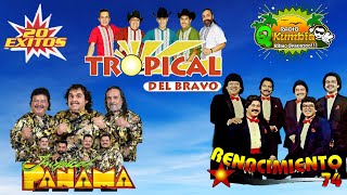 🎶TROPICAL PAMAMA VS RENACIMIENTO 74  Y TROPICAL DEL BRAVO💃MIX CUMBIAS PARA BAILAR