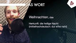 Weihnachten, das [das Wort]