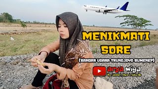 KACAU?? ADA APA INI?!! SORE HARI di Bandara Trunojoyo Sumenep RAME || Daily Vlog