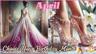 Choose Your Birthday Month & See Your Gown & Heel | Episode 3 #trending #fantasy #love@Ready_4_Style