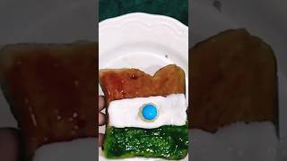 Tri Colour Sandwich। #youtubeshorts #shot #shorts #tricolourrecipe #tirangaclourrecipe।