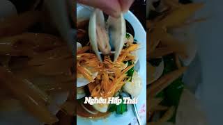 Nghêu Hấp Thái ngon tuyệt #trendingshorts #shortsvideo #food