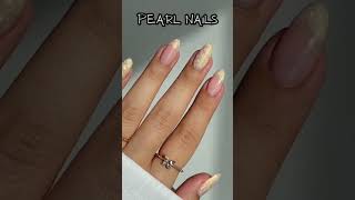 Pearl Nails made simple #nailart #shorts #beauty