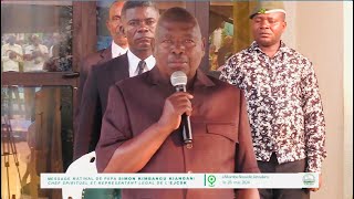 GRAVE MESSAGE MATINAL DE PAPA S.KIMBANGU KIANGANI DU 28 MAI 2024 A  NKAMBA