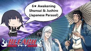 Bleach: Brave Souls - [#495] 6★ Awakening (Shunsui & Jushiro (Japanese Parasol))