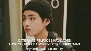 Taehyung (V) (BTS)  - Have Yourself A Merry Little Christmas (letra y traducción al español)