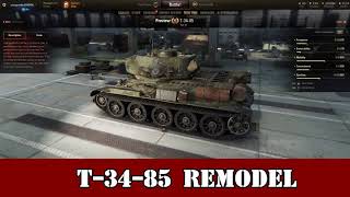 T-34-85 Remodel