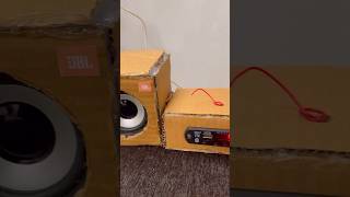 1 amplifier item made of cardboard #shorts