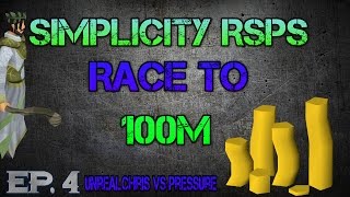 Simplicity RSPS - Race To 100m From Scratch FT. Unreal Chris & Walk Chaos - EP 4