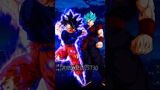 Goku ssj omni god vs evil goku omni god -Epic shadow #dbs #shorts