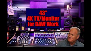 43in Monitor/TV for DAW Work