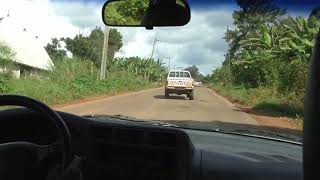 One Minute Tours: Cameroon, West Africa. Road from Bafoussam to Bamenda