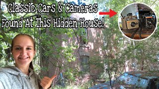 CLASSIC CARS & CAMERAS FOUND AT THIS HIDDEN HOUSE!