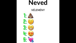 NEVEK VELEMENY ALVAS ELOTT