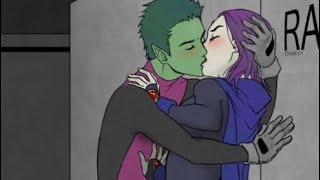 Beast boy x Raven Chris Brown AMV Come Together ft. H.E.R