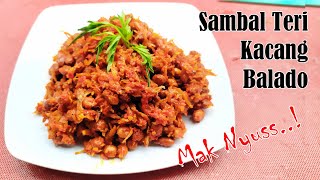 Sambal Balado Teri Kacang Sederhana tapi Lezat untuk Bekal