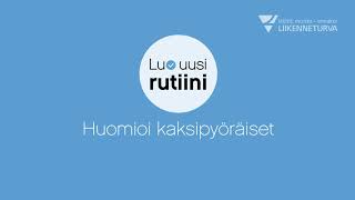 Huomioi kaksipyöräiset