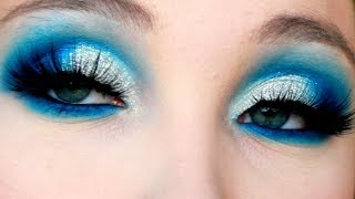 Bluetiful Glitter Half Cut Crease | Amber Rousey