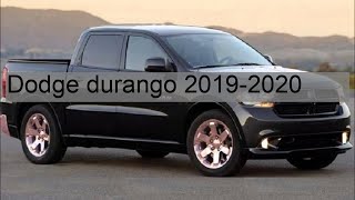 Dodge durango 2019-2020