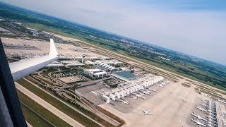 Lufthansa Bombardier CRJ900 ROCKET TAKEOFF from Munich Airport (MUC)