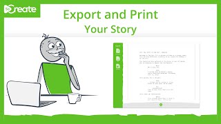 Export and Print Your Story - Desktop