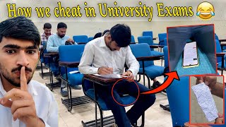 How Students Cheat in University Exams 😂 || Students exams at University || #UniversityExams