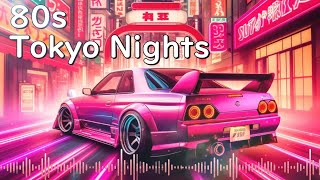 80 Tokyo Nightscapes / lofi synthwave music / Lo-Fi 80s Vibe